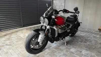 Triumph Rocket 3 GT storm 2024 Red Chrome – náhľad 1