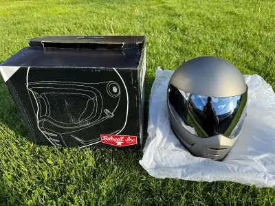 Biltwell Lane Splitter Flat Titanium - XXL – náhľad 1
