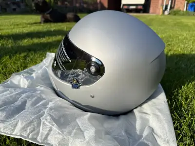 Biltwell Lane Splitter Flat Silver - M – náhľad 7
