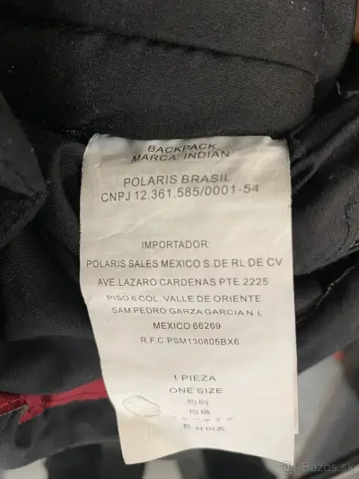 Moto taška na chrbát Indian – náhľad 3
