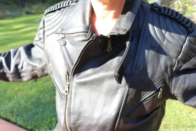 Motocykl oblečení kůže VINTAGE zn. HELD – nové – náhľad 4