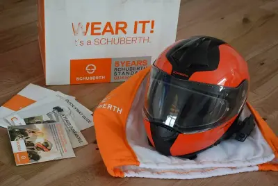 Schuberth C3 pro - vykl. s clonou + Sena 10C Evo - velkost L – náhľad 1