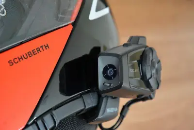 Schuberth C3 pro - vykl. s clonou + Sena 10C Evo - velkost L – náhľad 2