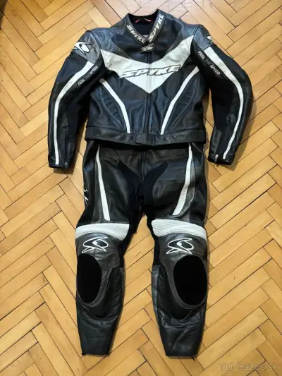 Kožená moto kombinéza Spyke – náhľad 1