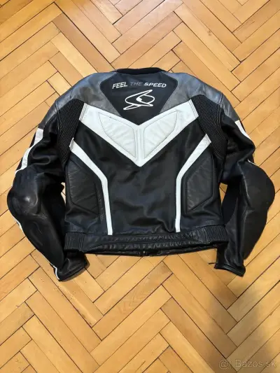 Kožená moto kombinéza Spyke – náhľad 2
