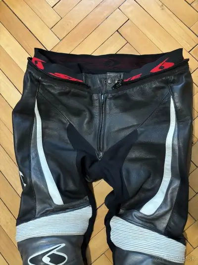 Kožená moto kombinéza Spyke – náhľad 4