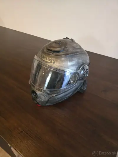 Prilba Caberg droid iron XL + Lexin b4fm – náhľad 1