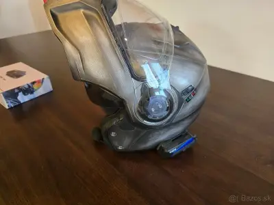 Prilba Caberg droid iron XL + Lexin b4fm – náhľad 2