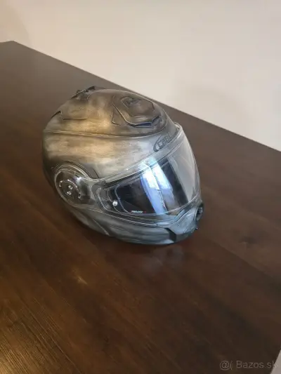 Prilba Caberg droid iron XL + Lexin b4fm – náhľad 6