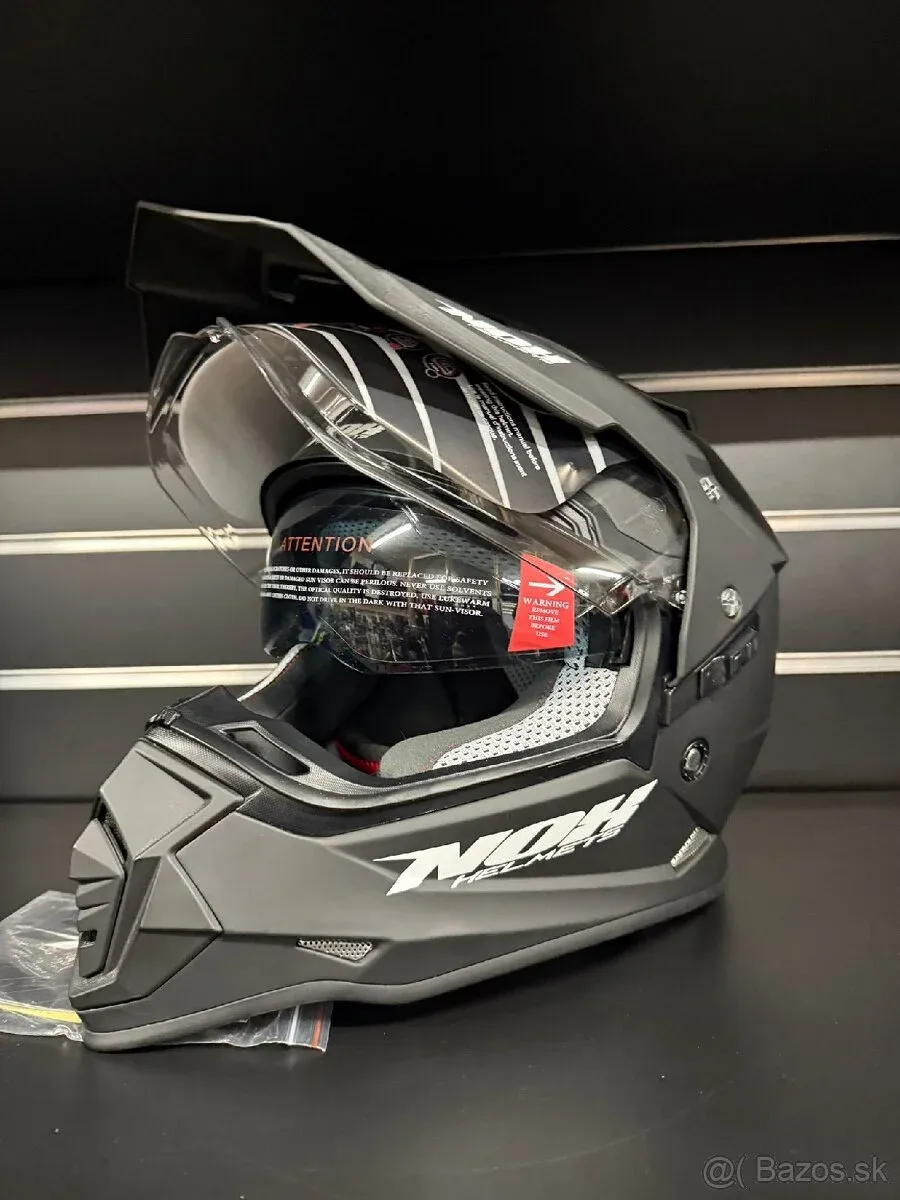 NOX Enduro prilba black - foto 1