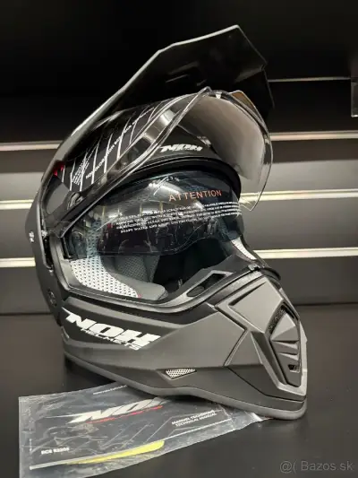 NOX Enduro prilba black – náhľad 2