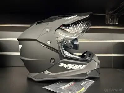 NOX Enduro prilba black – náhľad 4