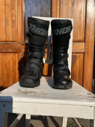 Predám motokrosové topánky THOR – veľkosť 40 – náhľad 3