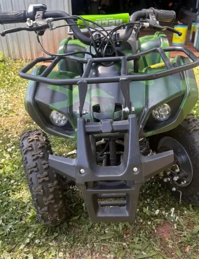 Detská HECHT 56100 ARMY elektrická štvorkolka – náhľad 1