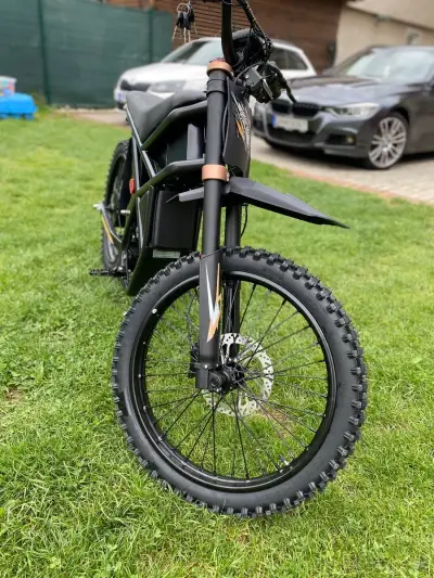 Elektrická motorka GT73pro výkonný offroad bike – náhľad 1