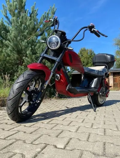 Cestný elektrický chopper, E-MOTO CM6 – náhľad 1