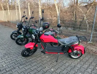 Cestný elektrický chopper, E-MOTO CM6 – náhľad 2