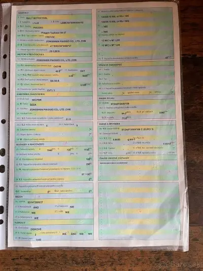 Skuter limitovaná edicia ; uloženka ; úplne čisto nový – náhľad 8