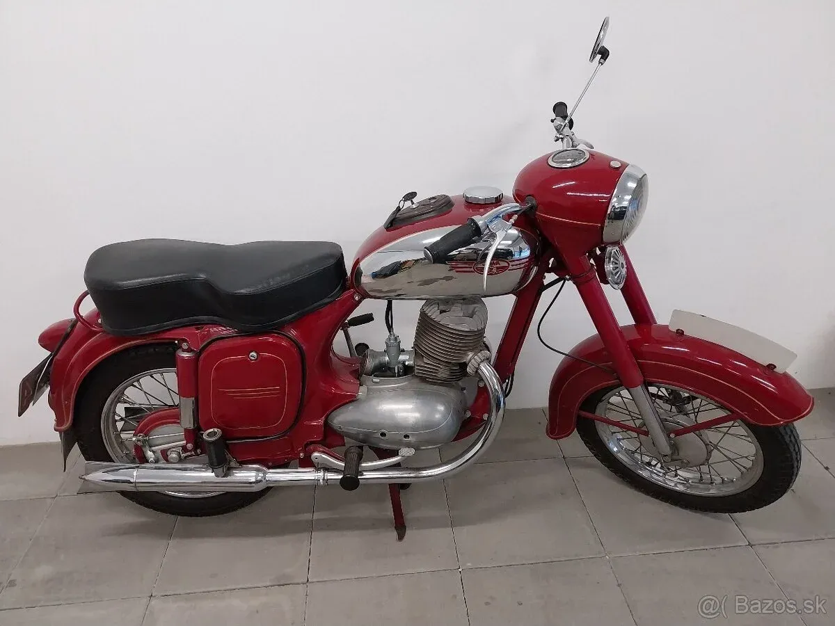 Jawa 250/353 - kývačka, polbubon r.v. 1955 - foto 1