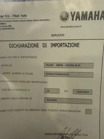Yamaha yzf 250 – náhľad 4