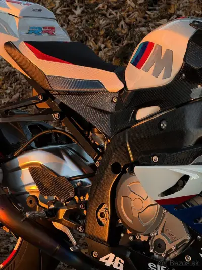 BMW S1000RR – Akrapovič, karbon, top stav – náhľad 7