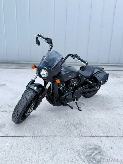 Indian Scout Rogue black s výfukmi Jekkil&Hyde – náhľad 1
