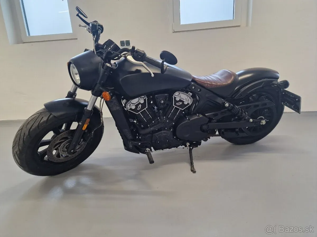 INDIAN SCOUT BOBBER ABS 2018 13410km - foto 1