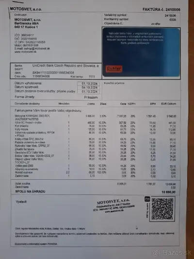 Predám Kawasaki Z900 rv 10/2024 odo 1800 km odpočet DPH – náhľad 8