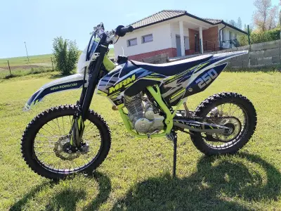 pitbike,dirtbike enduro mrm 250cc kolesá 21/18,60mth – náhľad 2