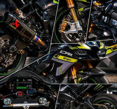 Kawasaki ZX10RR Limited Edition Track Build 232.54 PS – náhľad 7