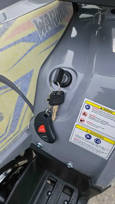Predám ATV 125 warrior Led svetla display automat 8´´ kolesa – náhľad 4