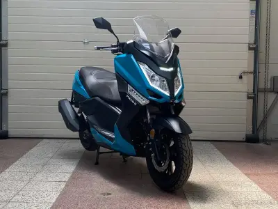 Skúter MAXON OPTIMUS 125 - modrý, Digital Cockpit / SKLADOM – náhľad 1
