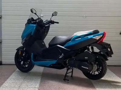 Skúter MAXON OPTIMUS 125 - modrý, Digital Cockpit / SKLADOM – náhľad 4