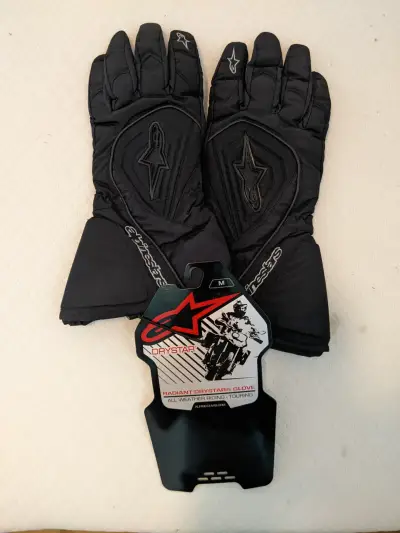 Alpinestars rukavice na motorku moto rukavice vodeodolne Drystar Velkost M – náhľad 2