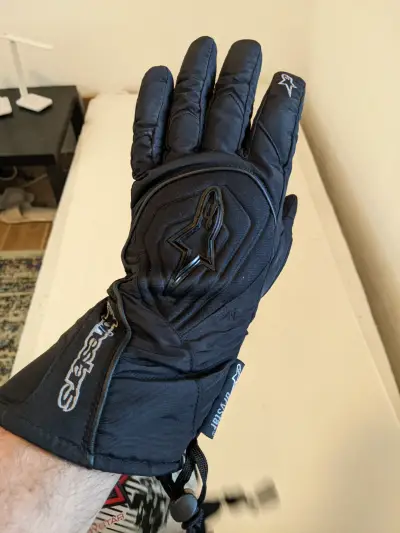 Alpinestars rukavice na motorku moto rukavice vodeodolne Drystar Velkost M – náhľad 8