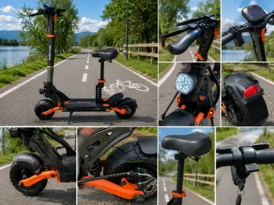 KuKirin G2 Pro – Nova elektricka kolobezka – náhľad 3