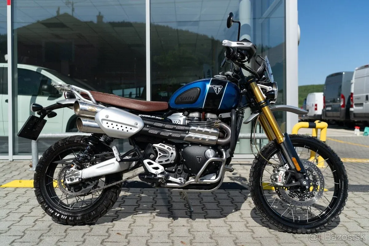 🔥 TRIUMPH SCRAMBLER 1200 XE – TOP STAV | PLNÁ VÝBAVA | DOPLNKY - foto 1