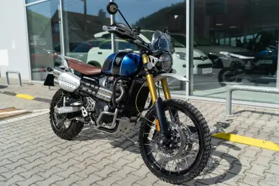 🔥 TRIUMPH SCRAMBLER 1200 XE – TOP STAV | PLNÁ VÝBAVA | DOPLNKY – náhľad 9