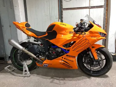 Kawasaki ninja zx6r okruhovka – náhľad 2