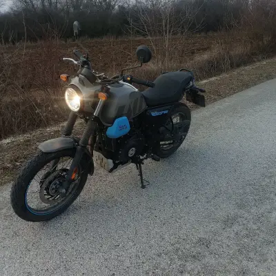 Predám motorku Royal Enfield Scream 411 – náhľad 4
