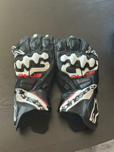 ALPINESTARS rukavice GP PLUS R V3 čierna/biela 2025
