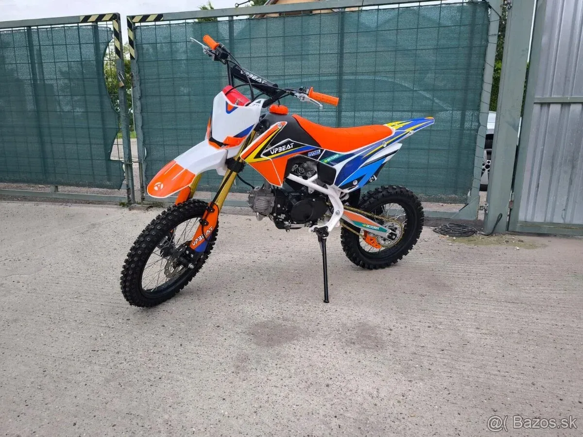 Pitbike cross motorka 125 17/14 - foto 1