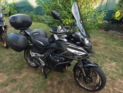 CF Moto 700MT Adventure 2024, 7300km, nove pneu Conti TrailAttack 3, vela doplnkov – náhľad 2