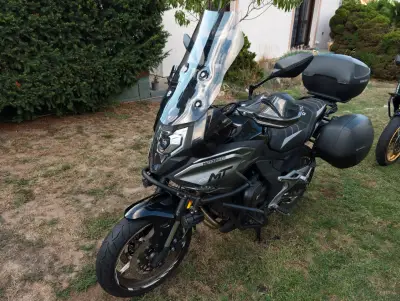 CF Moto 700MT Adventure 2024, 7300km, nove pneu Conti TrailAttack 3, vela doplnkov – náhľad 4
