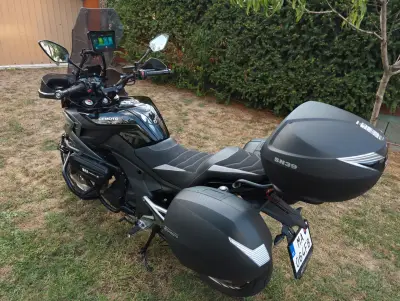 CF Moto 700MT Adventure 2024, 7300km, nove pneu Conti TrailAttack 3, vela doplnkov – náhľad 5