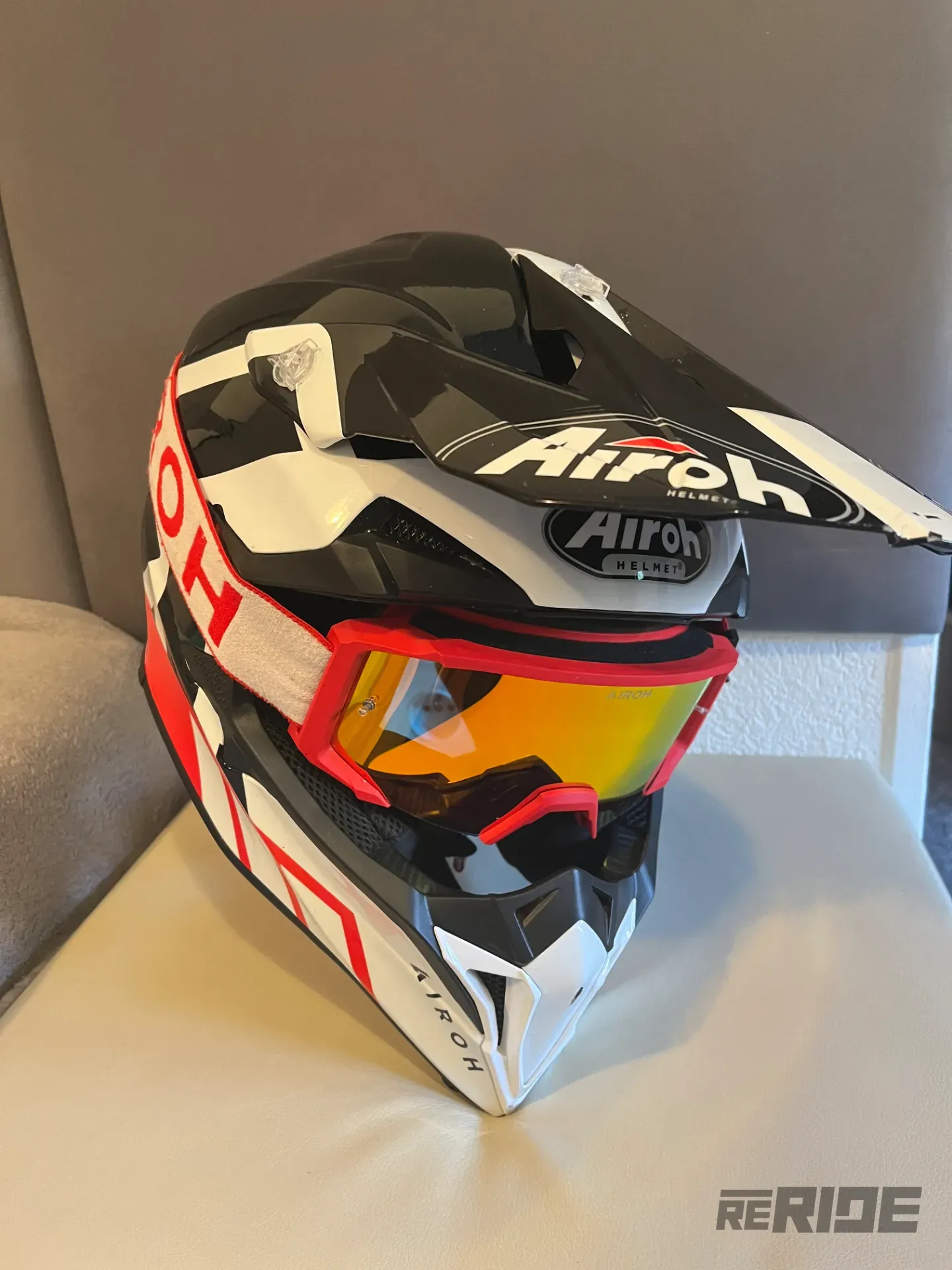 Airoh WRAAAP Reloaded + Airoh motokrosové okuliare - foto 1