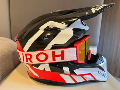 Airoh WRAAAP Reloaded + Airoh motokrosové okuliare – náhľad 3