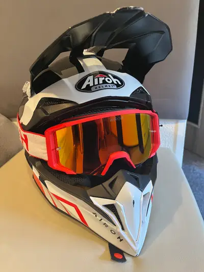Airoh WRAAAP Reloaded + Airoh motokrosové okuliare – náhľad 8
