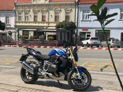 2024 BMW r1250r temp, racing blue, bmw connected app, nav, media, bt, kufre – náhľad 2