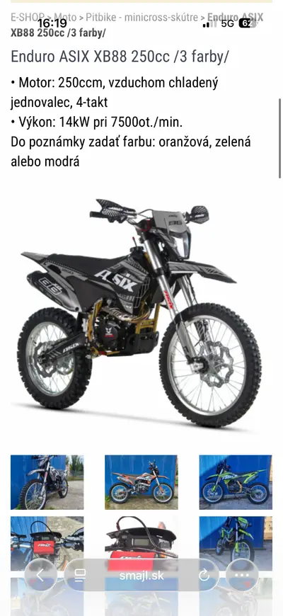 Asix xb88 250ccm 4t – náhľad 4